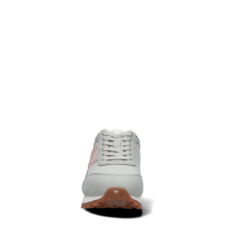 ARMANI EXCHANGE Sneaker donna grigia/rosa