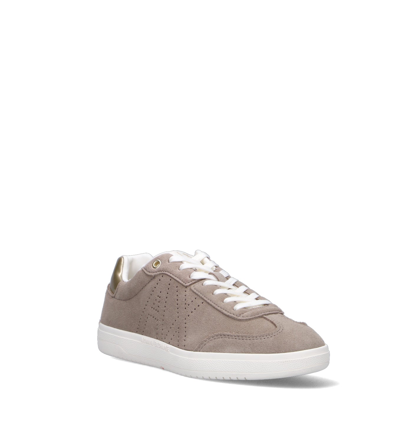 ARMANI EXCHANGE Sneaker donna taupe in suede