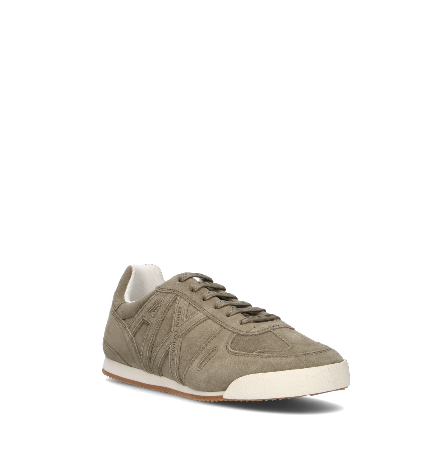ARMANI EXCHANGE Sneaker donna salvia in suede