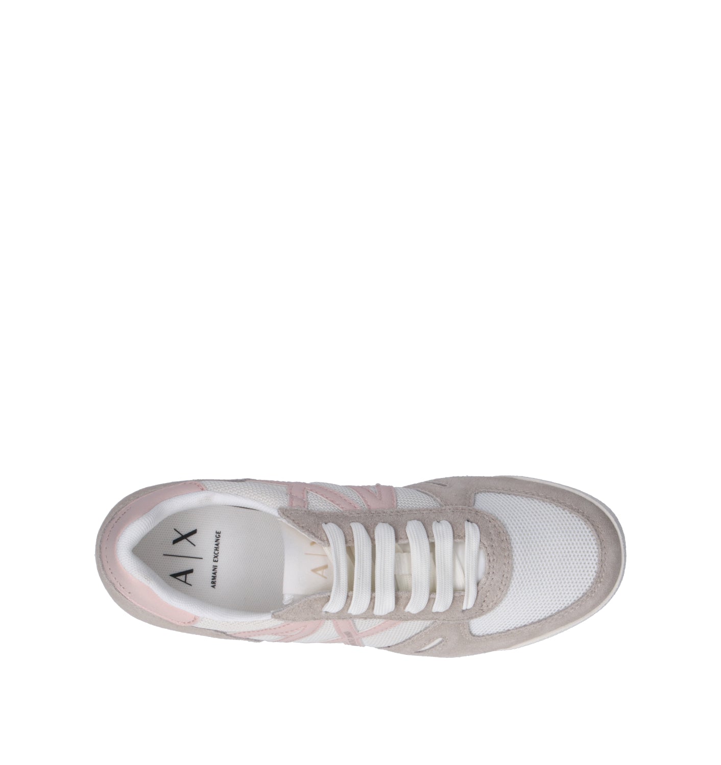 ARMANI EXCHANGE Sneaker donna bianca/rosa