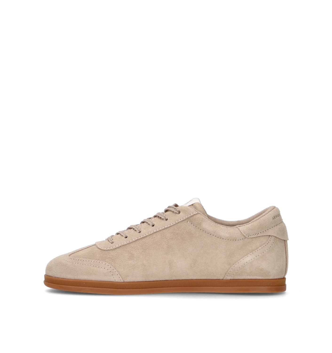 ARMANI EXCHANGE Sneaker donna beige in suede