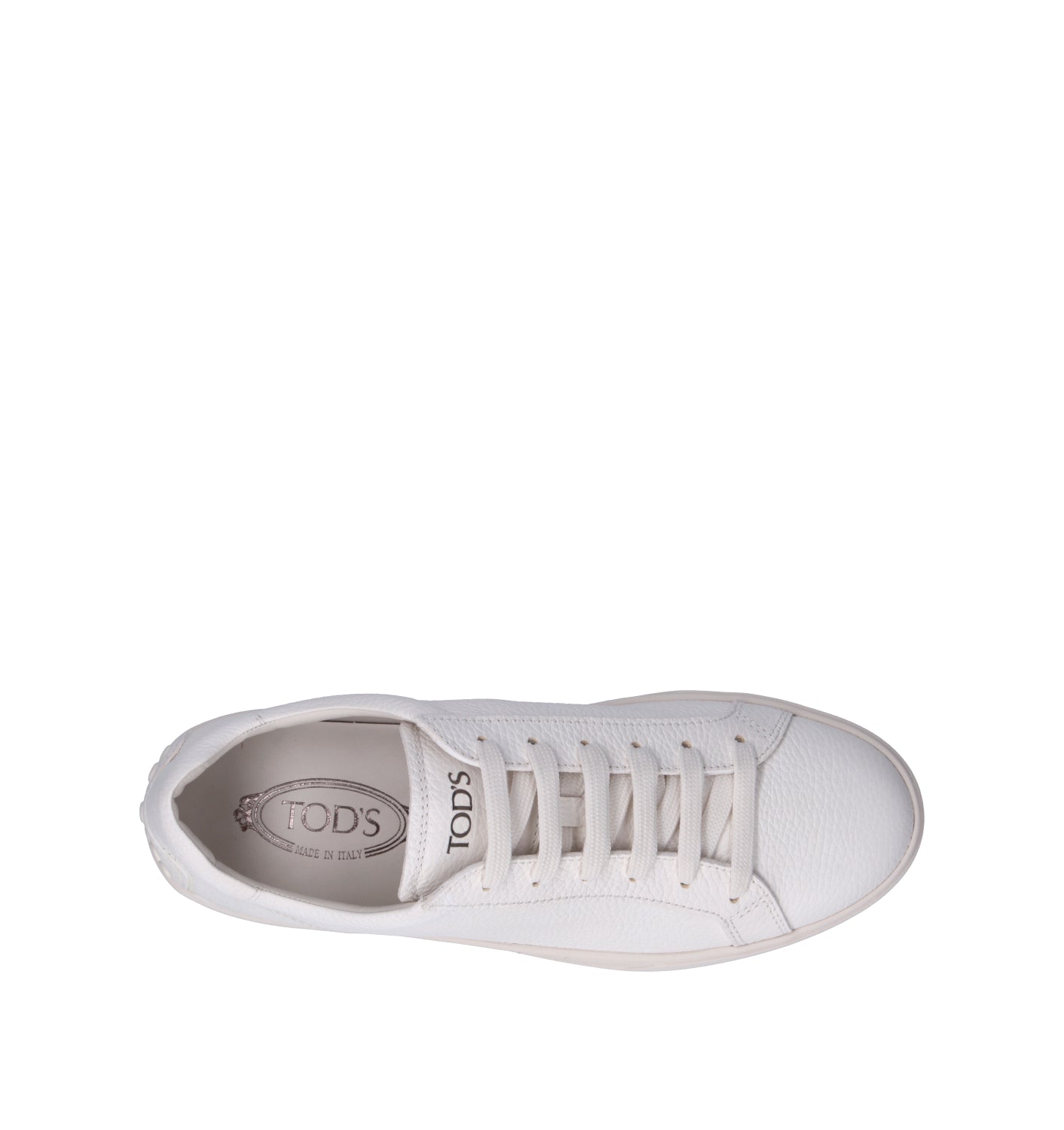 TOD'S Sneaker uomo bianca in pelle