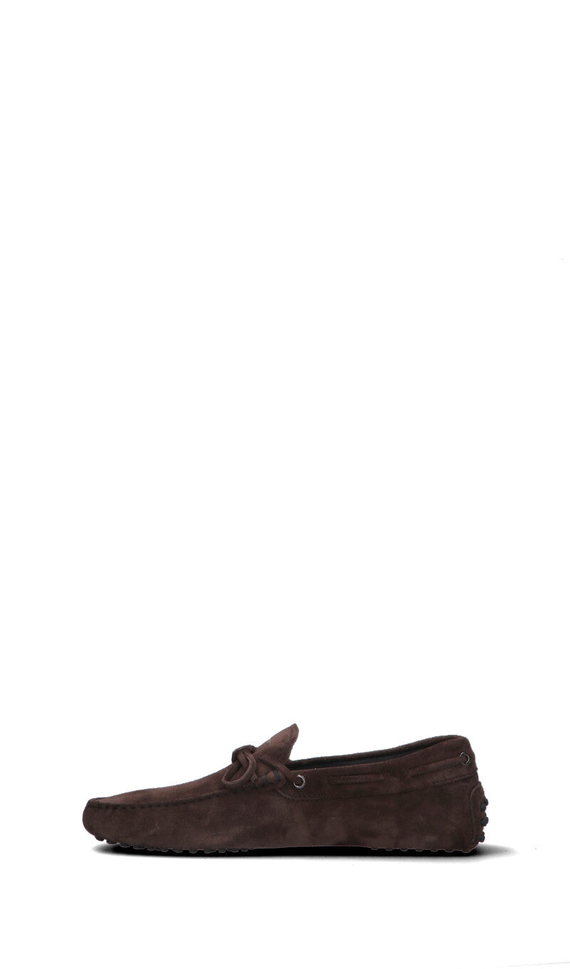 TOD'S Mocassino uomo marrone in suede
