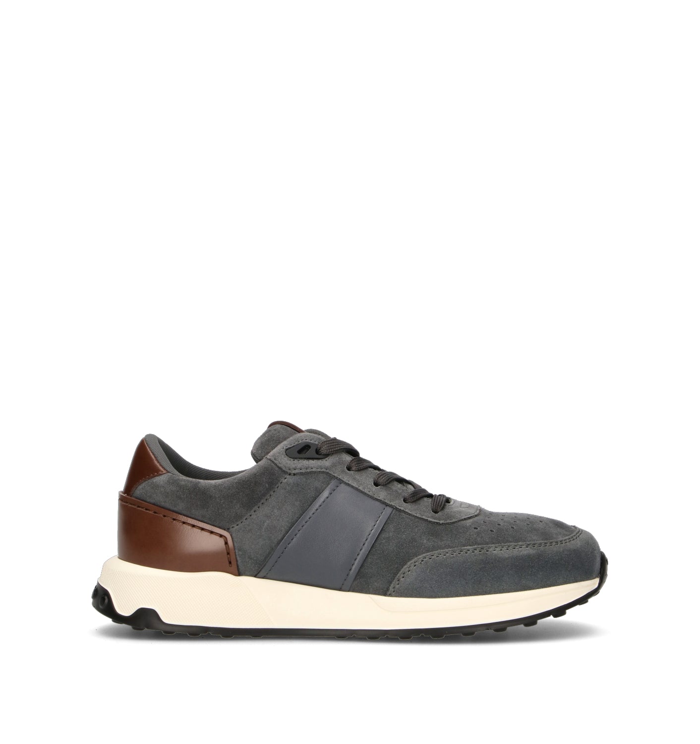 TOD'S Sneaker uomo blu/marrone