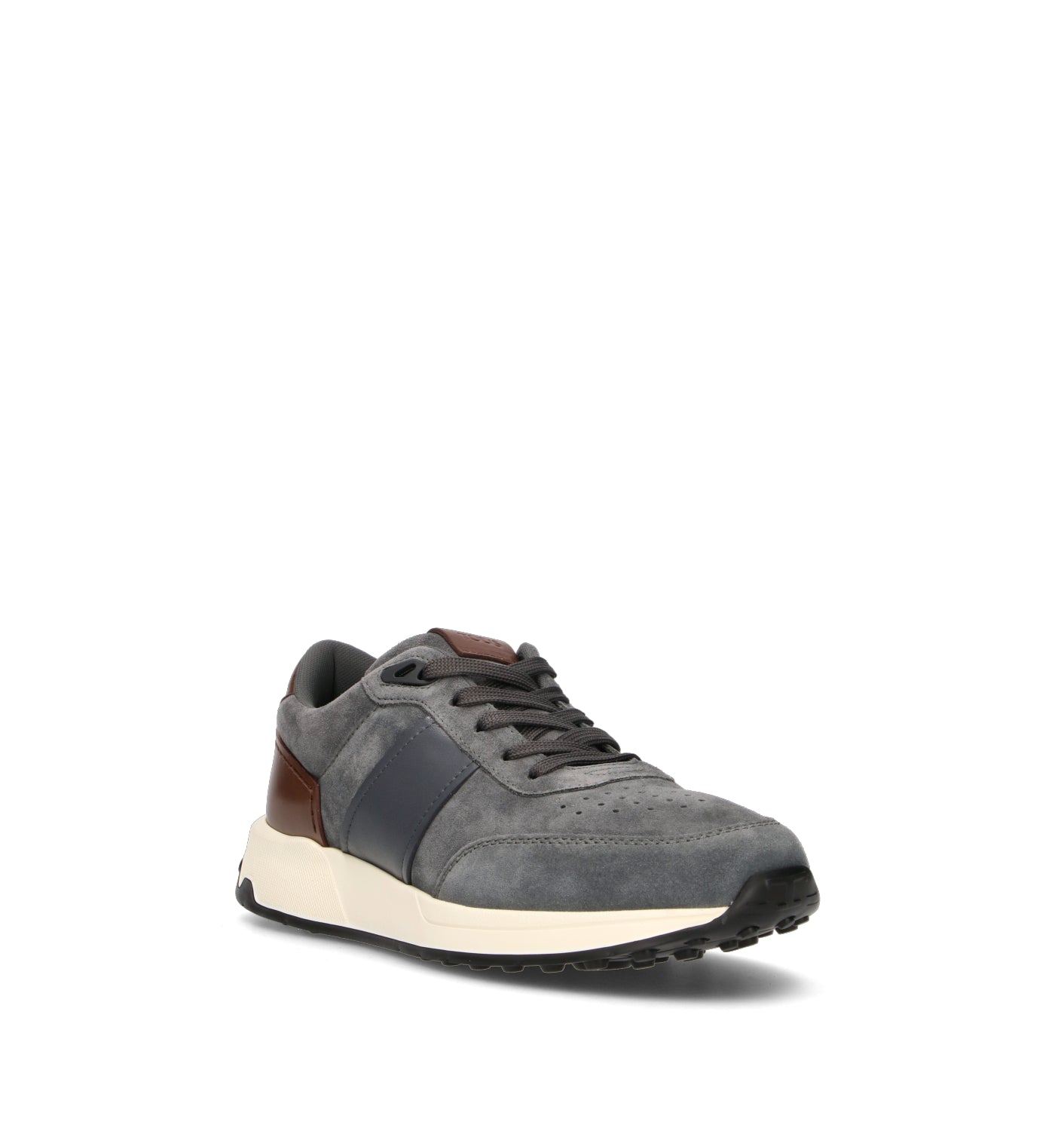 TOD'S Sneaker uomo blu/marrone
