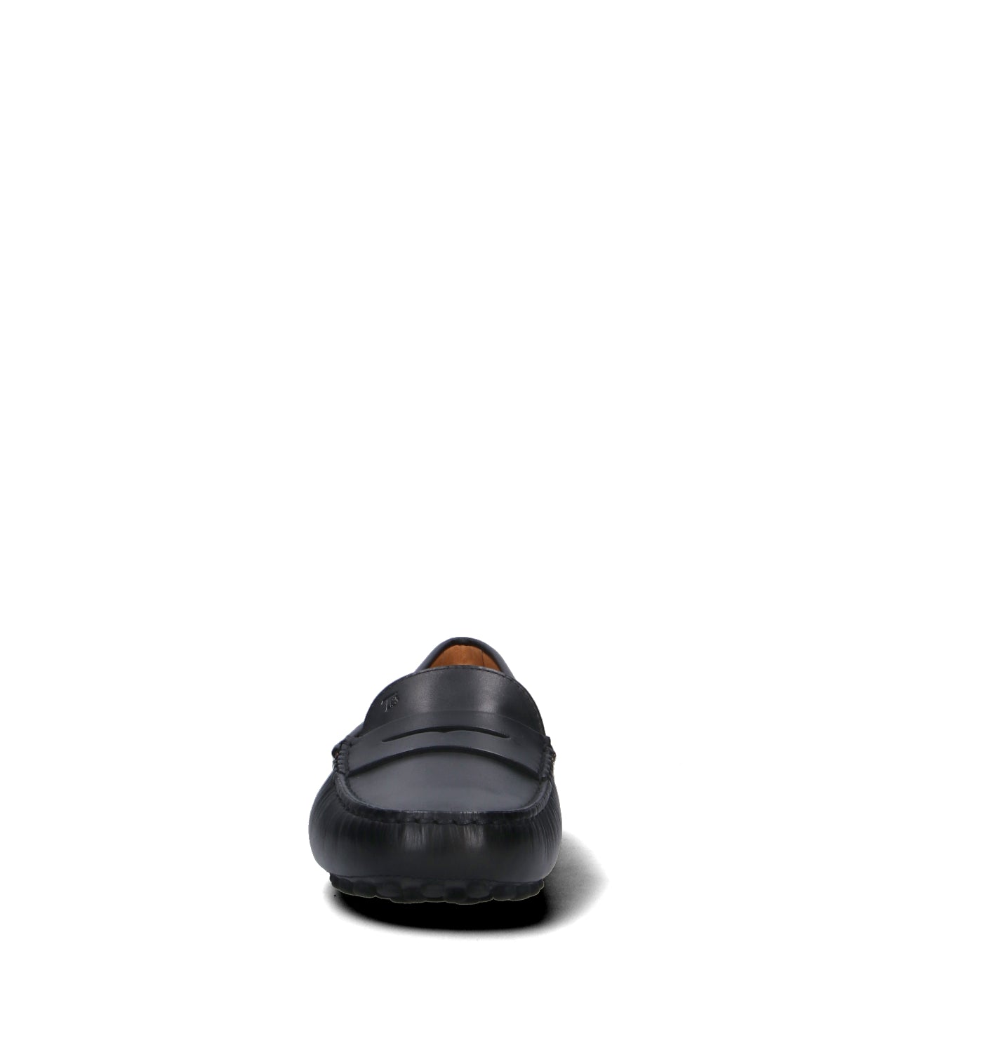 TODS Mocassino donna nero in pelle