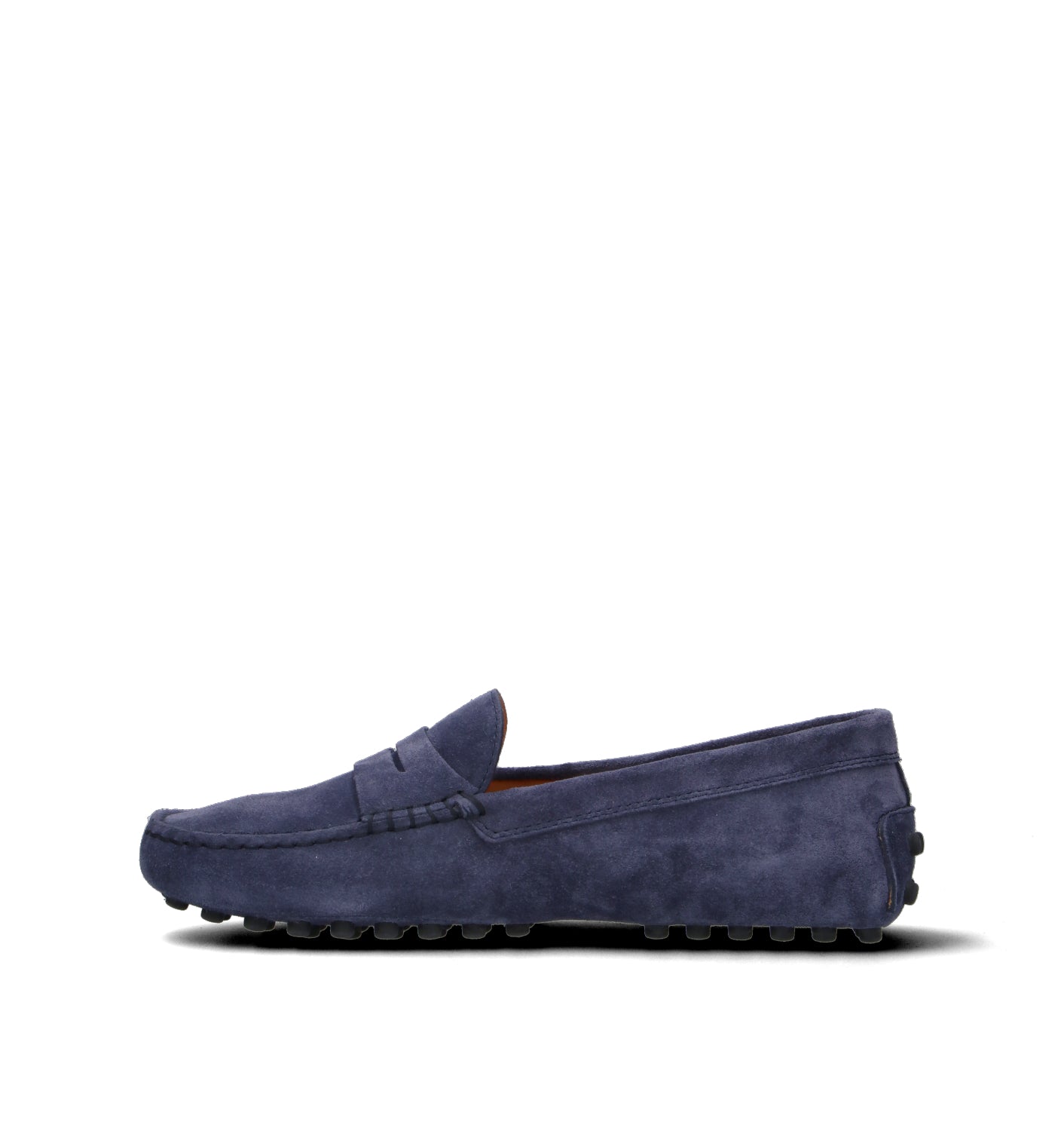 TODS Mocassino donna blu in suede