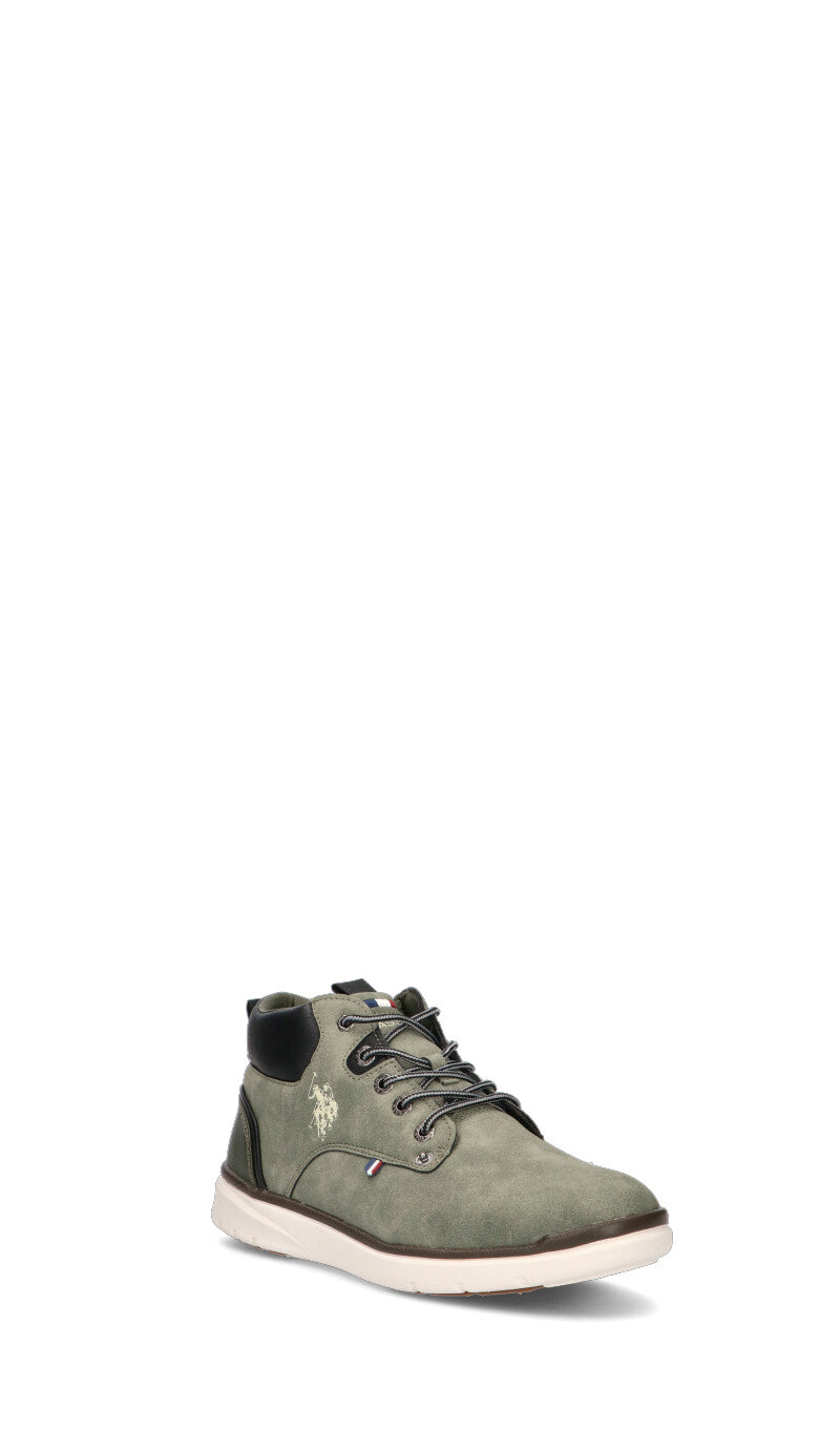 U.S. POLO ASSN. Polacco uomo verde militare