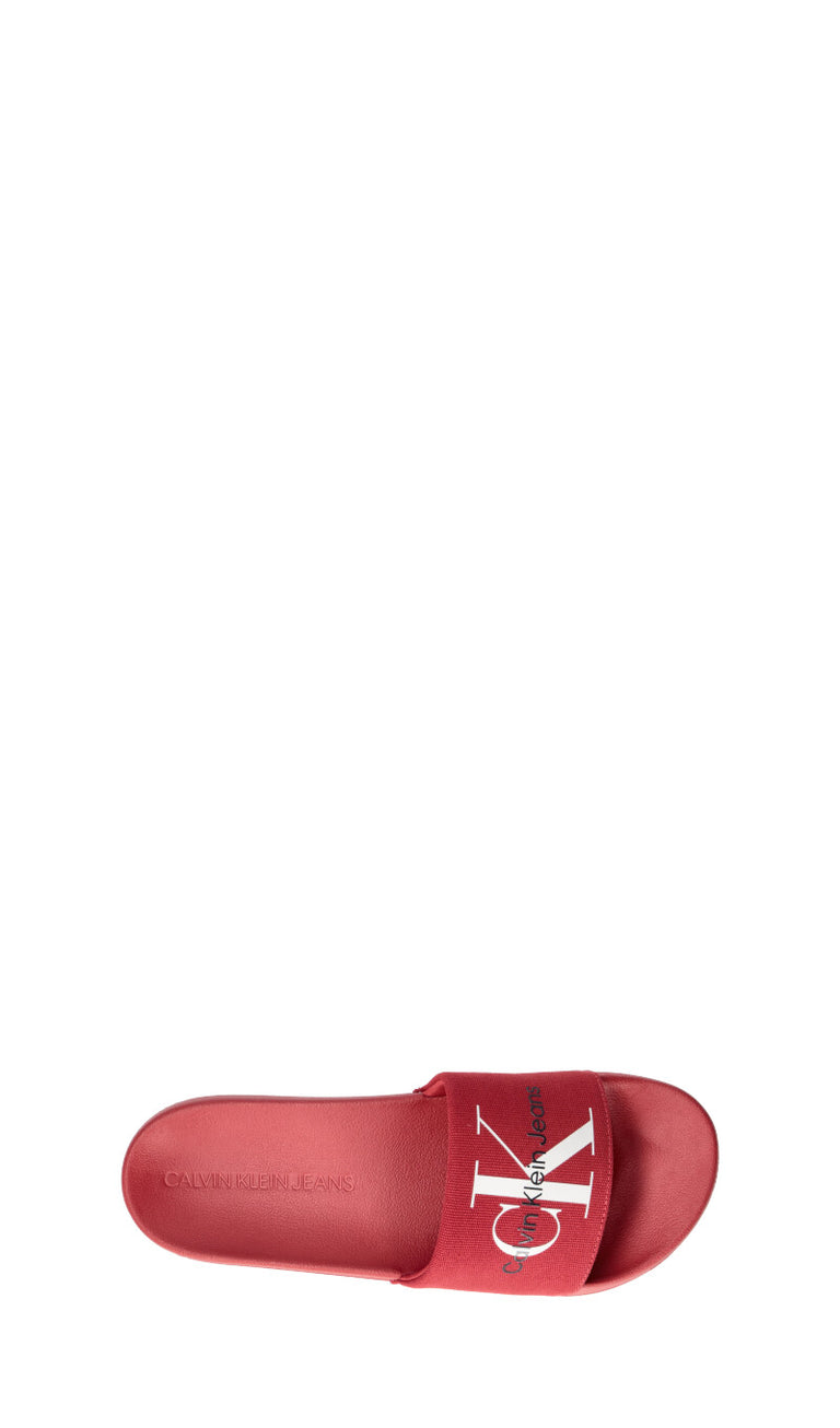 CALVIN KLEIN Ciabatta uomo rossa