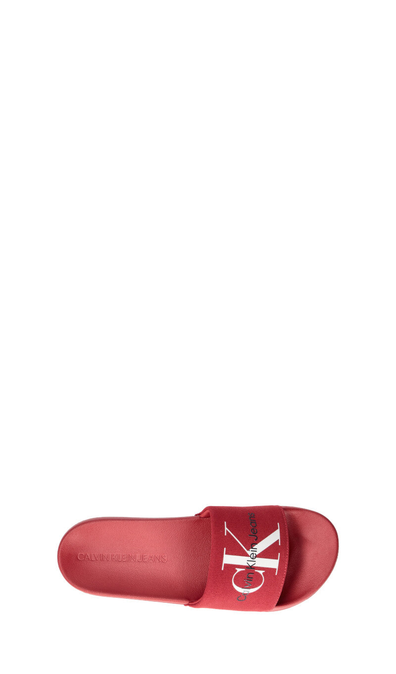 CALVIN KLEIN Ciabatta uomo rossa
