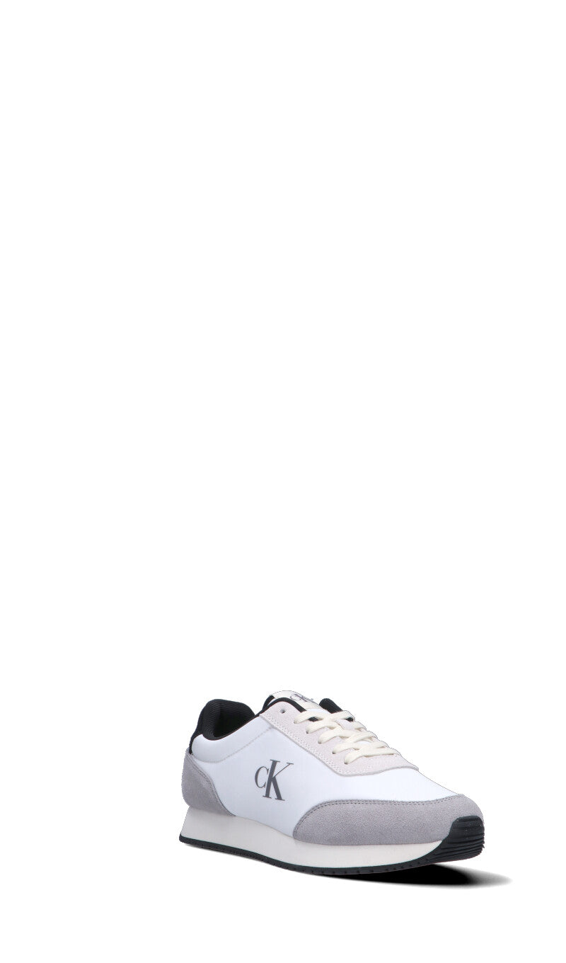 CALVIN KLEIN JEANS Sneaker uomo bianca/nera