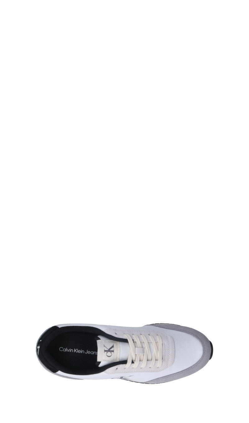 CALVIN KLEIN JEANS Sneaker uomo bianca/nera