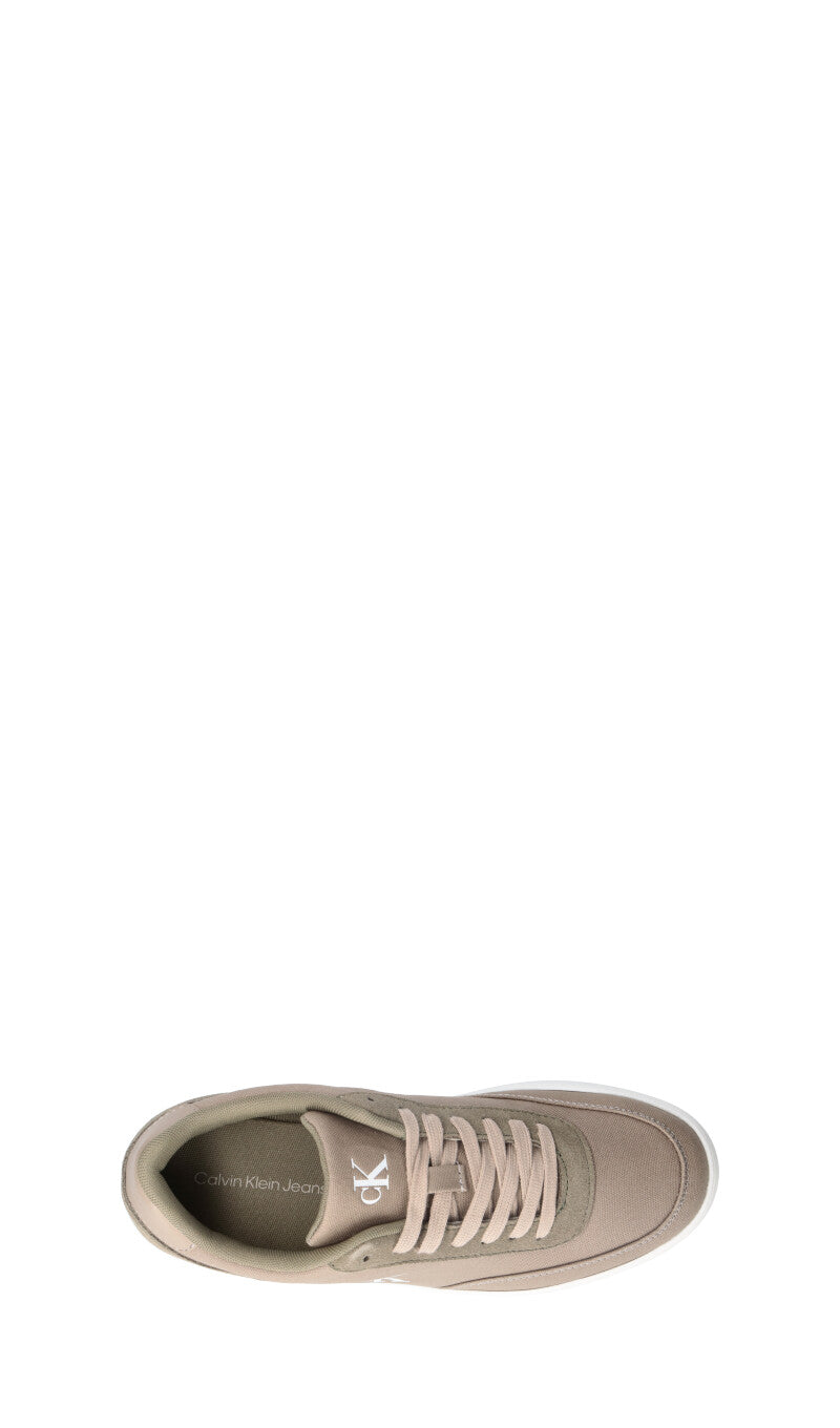 CALVIN KLEIN JEANS Sneaker uomo verde/beige