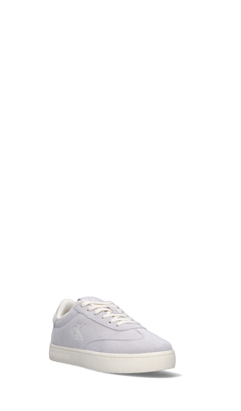 CALVIN KLEIN JEANS Sneaker uomo grigia in suede