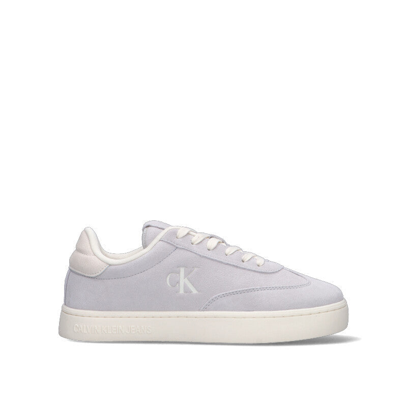 CALVIN KLEIN JEANS Sneaker uomo grigia in suede