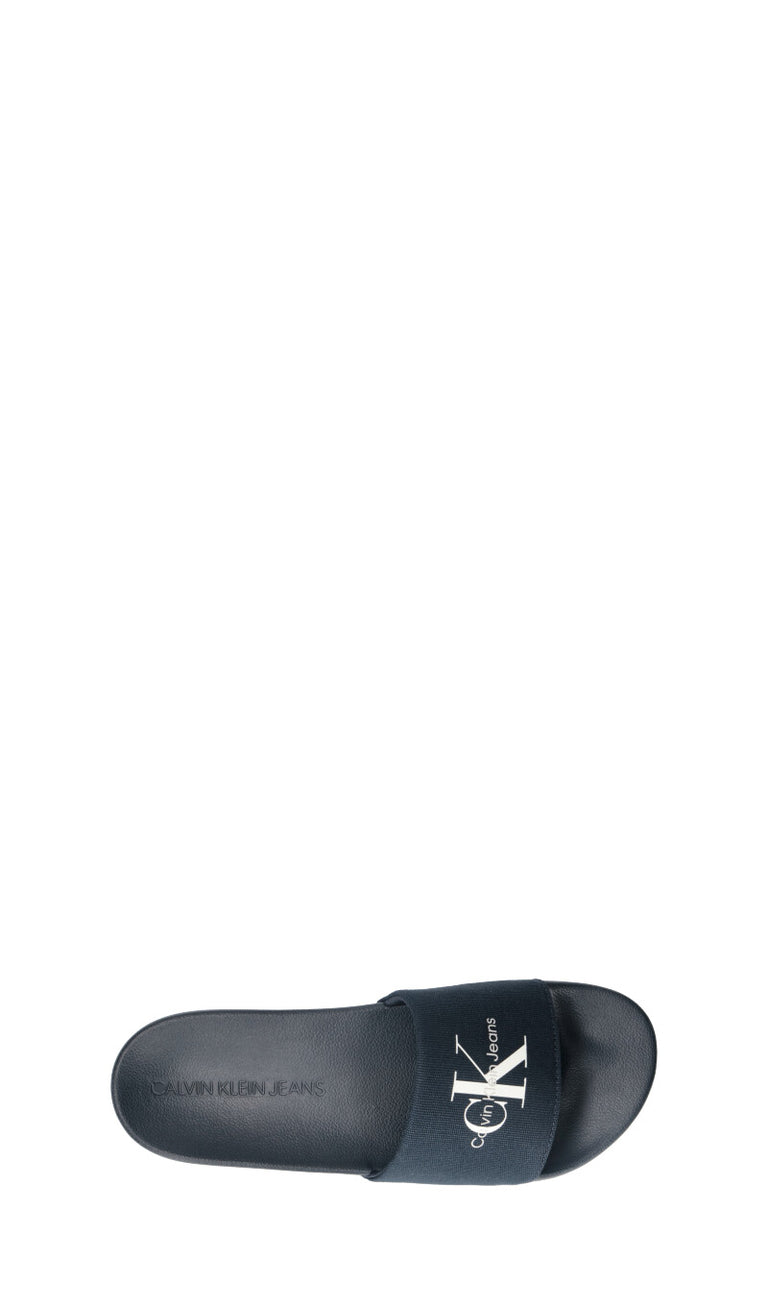 CALVIN KLEIN JEANS Ciabatta uomo blu