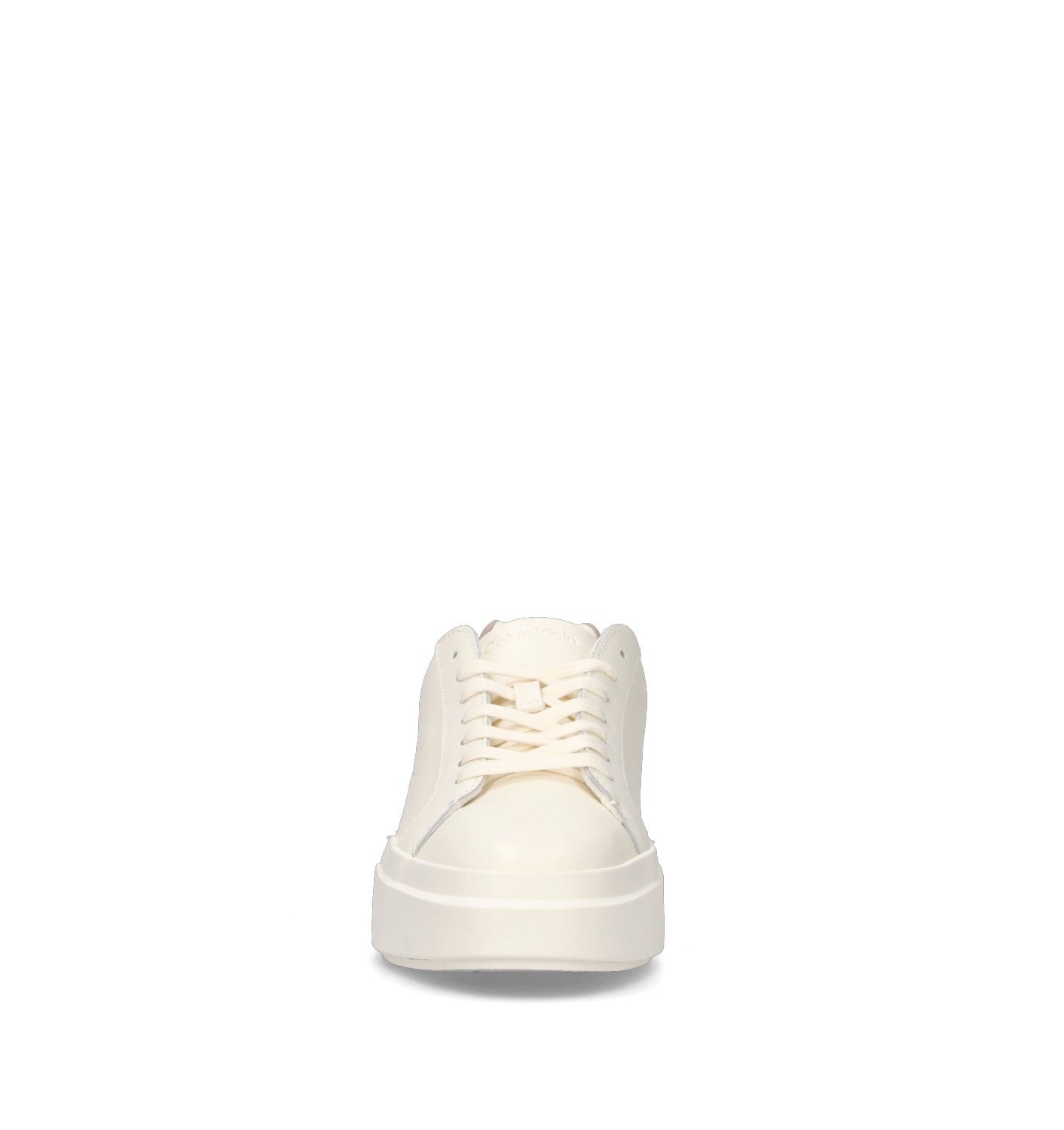 CALVIN KLEIN Sneaker donna bianca in pelle