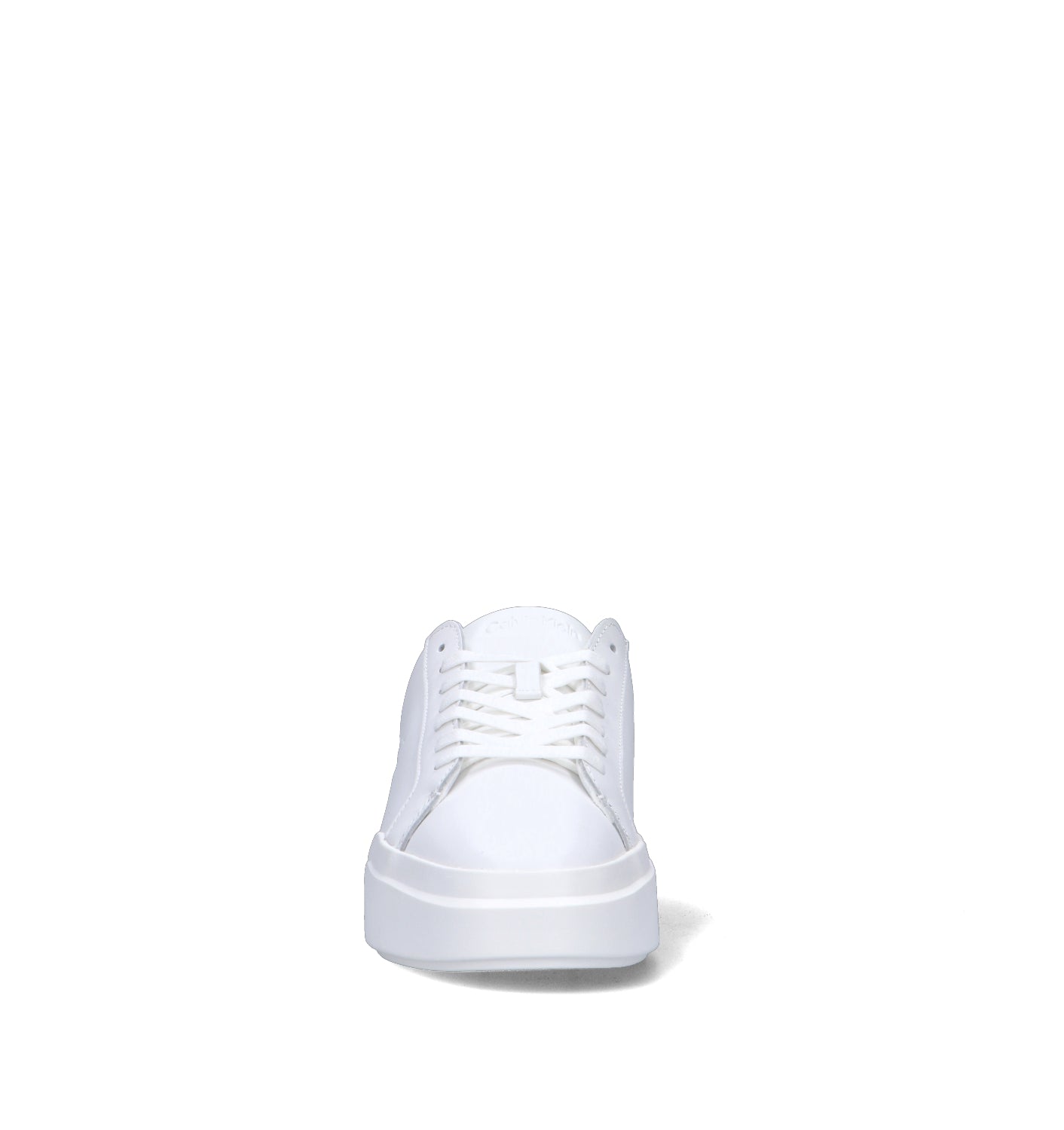 CALVIN KLEIN JEANS Sneaker uomo bianca in pelle