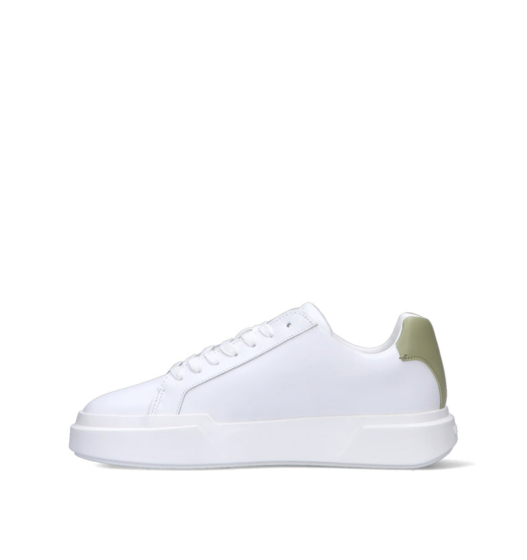 CALVIN KLEIN JEANS Sneaker uomo bianca in pelle