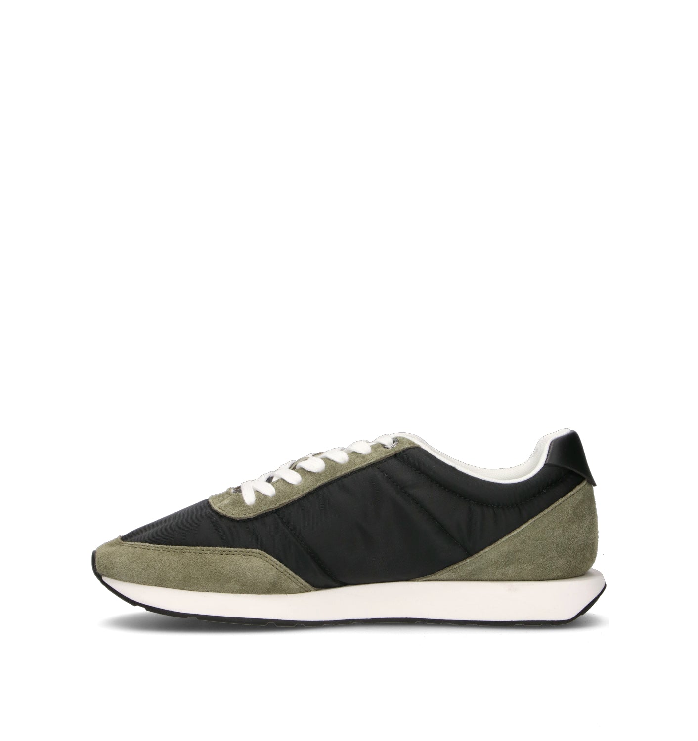 CALVIN KLEIN JEANS Sneaker uomo nera in suede