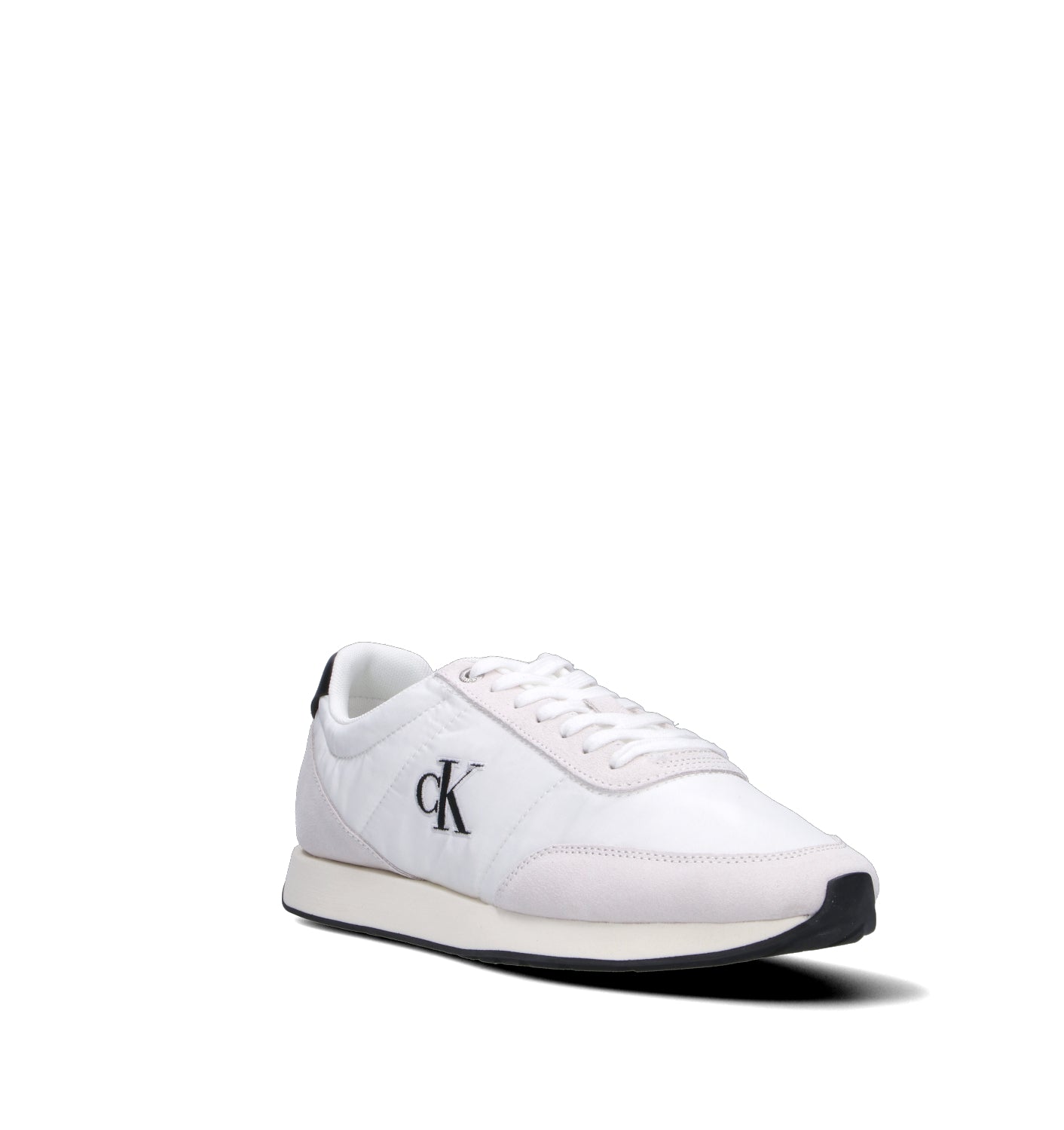 CALVIN KLEIN JEANS Sneaker uomo bianca/nera