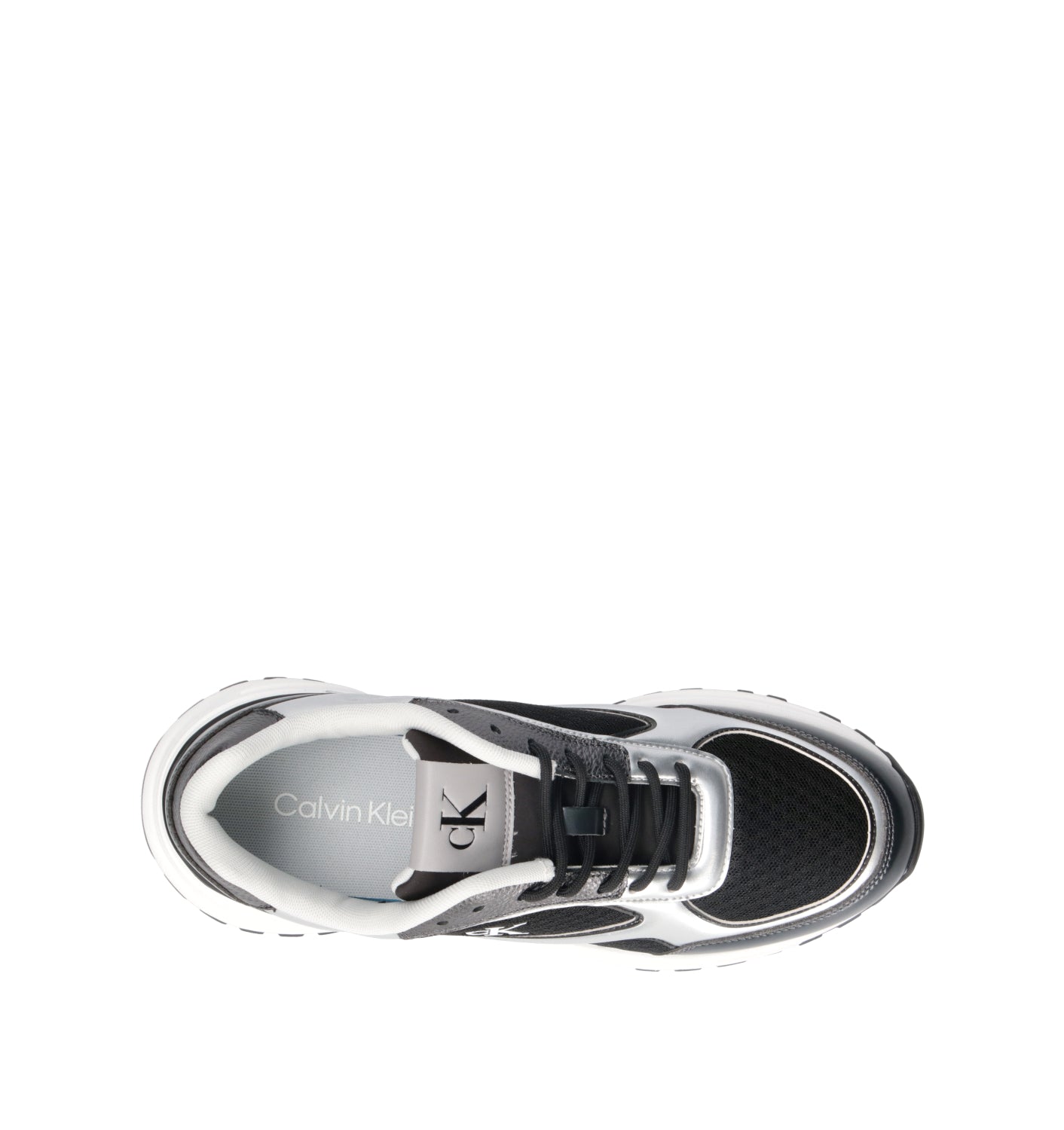 CALVIN KLEIN JEANS Sneaker uomo nera/bianca
