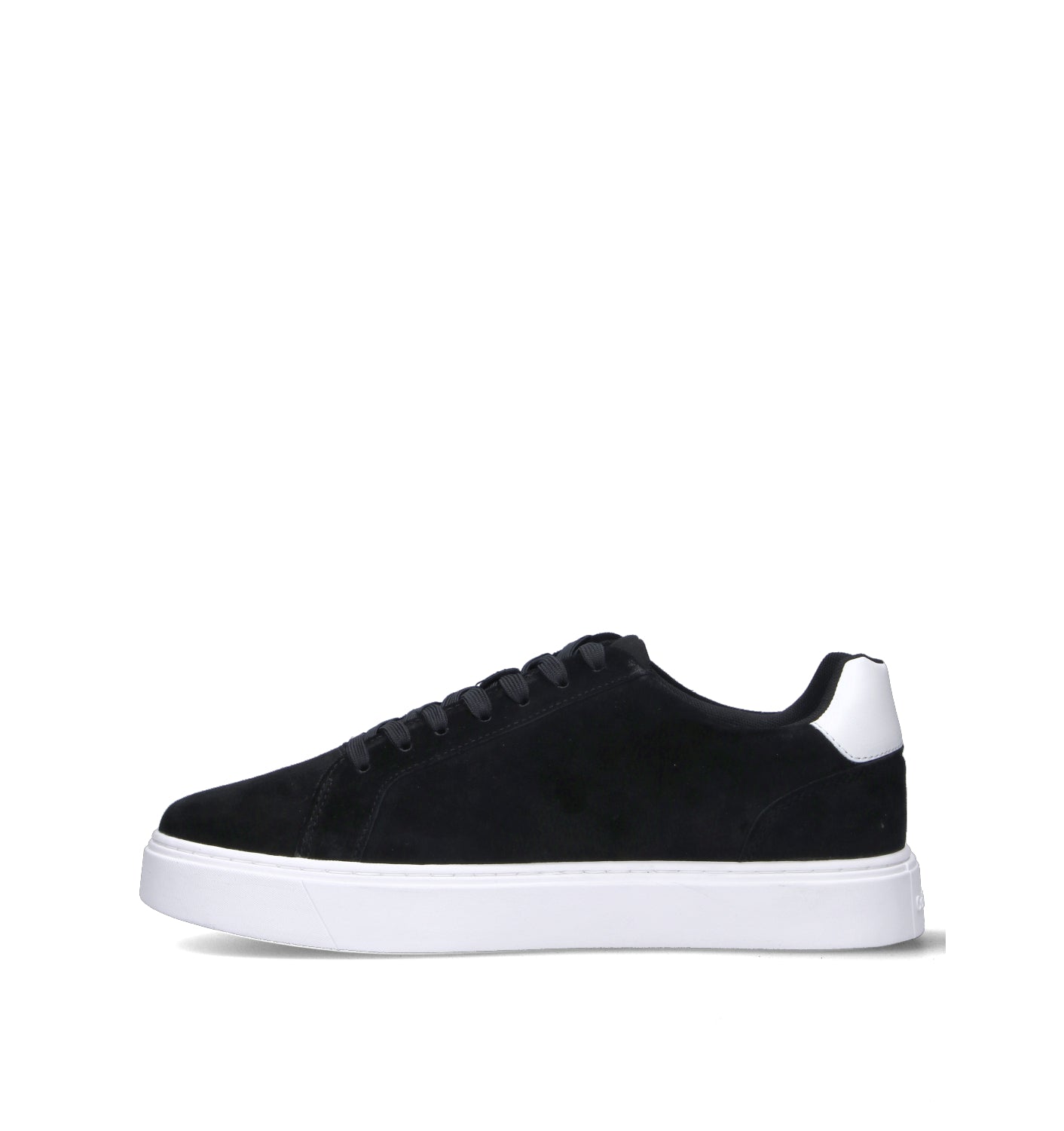 CALVIN KLEIN JEANS Sneaker uomo nera in suede
