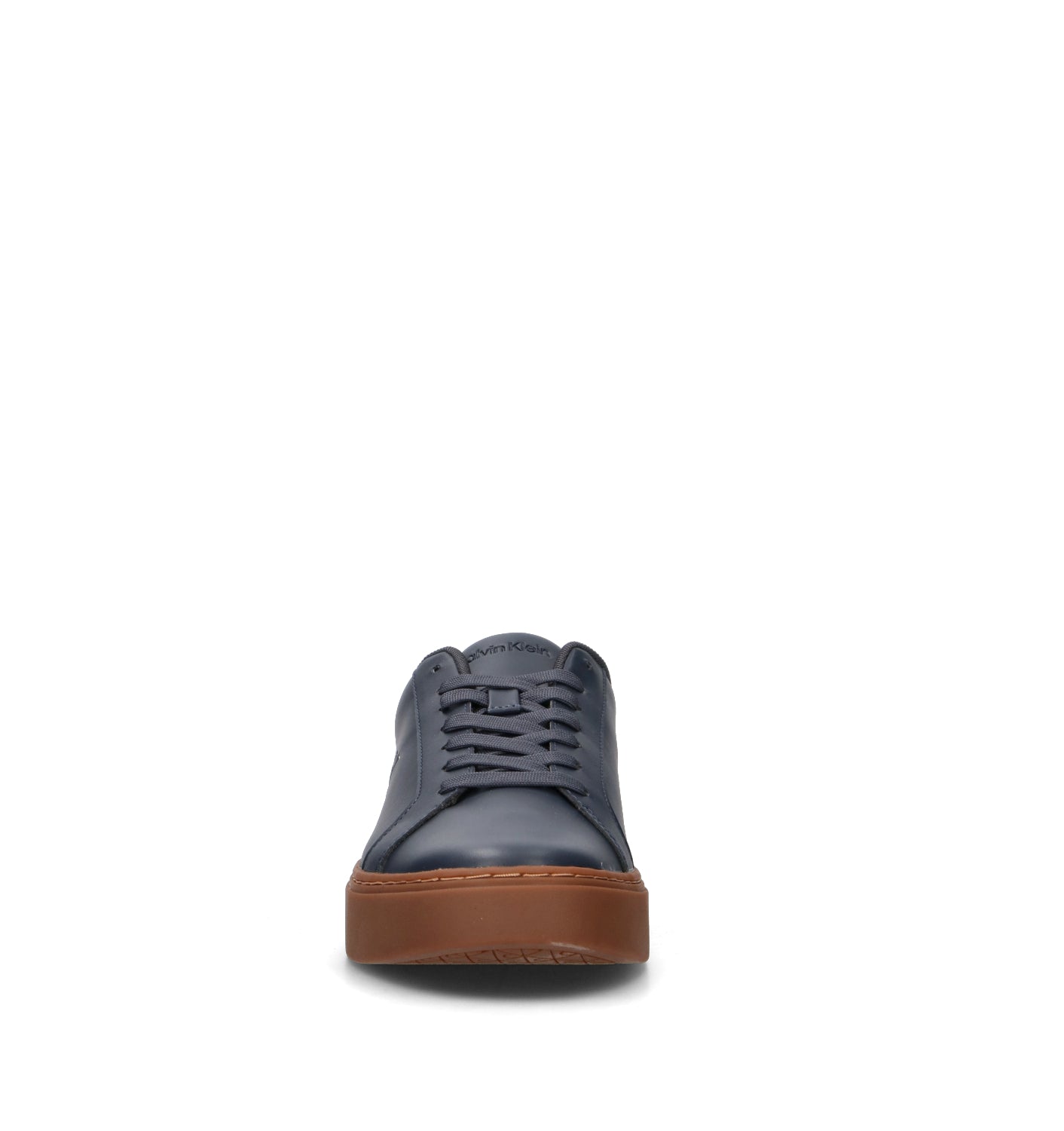 CALVIN KLEIN Sneaker donna blu in pelle