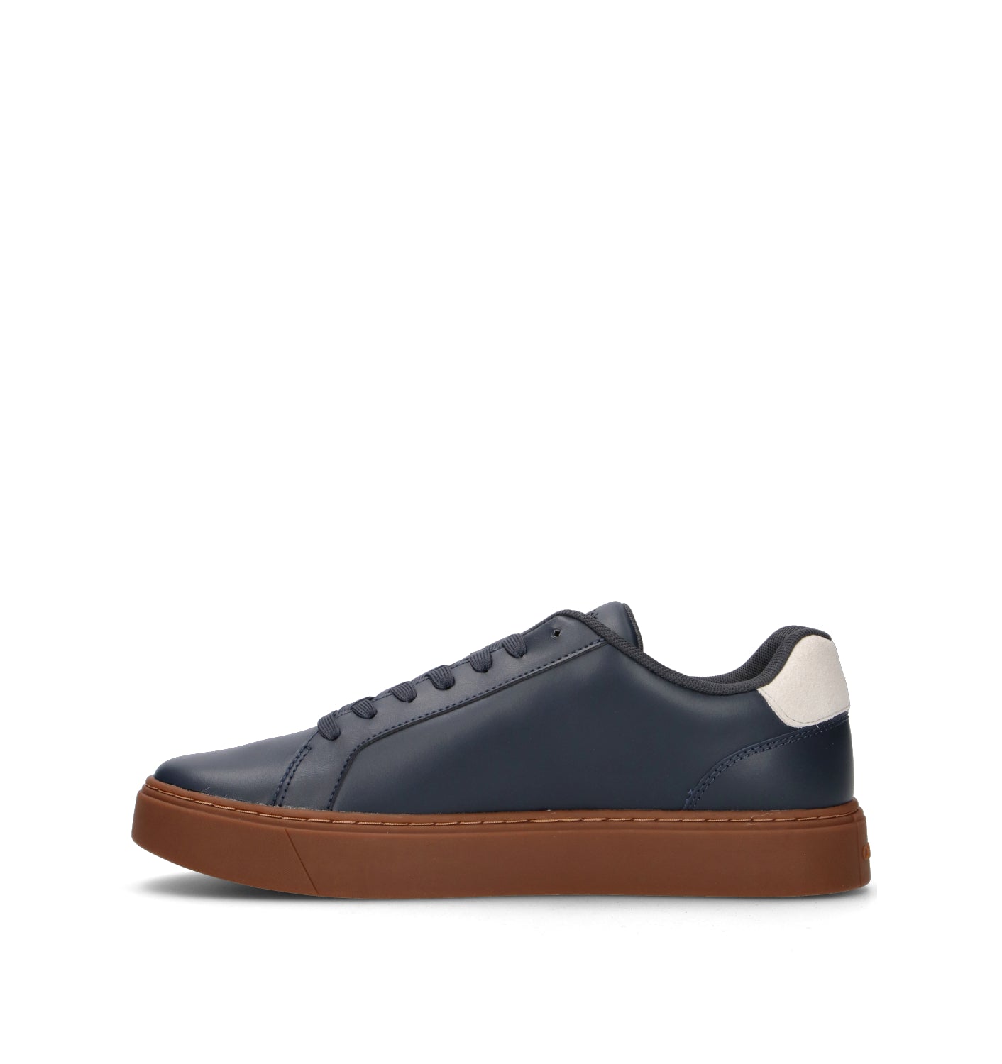 CALVIN KLEIN Sneaker donna blu in pelle