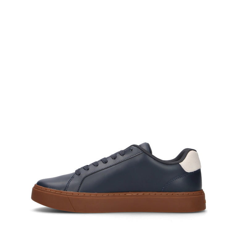 CALVIN KLEIN Sneaker donna blu in pelle