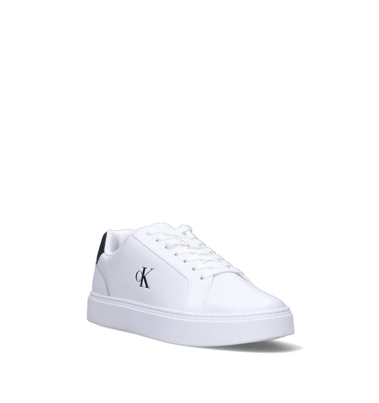 CALVIN KLEIN JEANS Sneaker uomo bianca in pelle