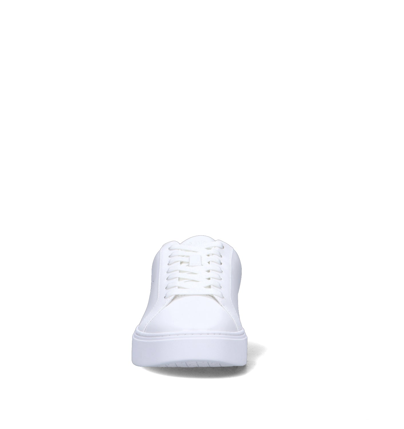 CALVIN KLEIN JEANS Sneaker uomo bianca/verde in pelle