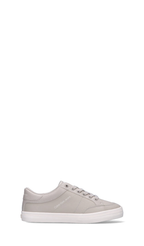 CALVIN KLEIN Sneaker donna grigia in pelle
