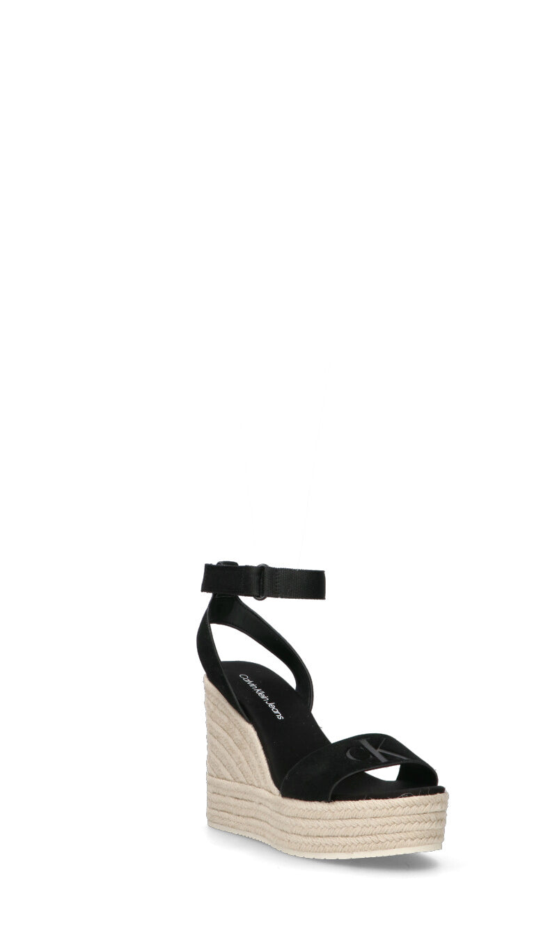 CALVIN KLEIN Zeppa donna nera