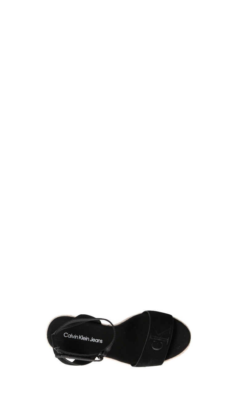CALVIN KLEIN Zeppa donna nera