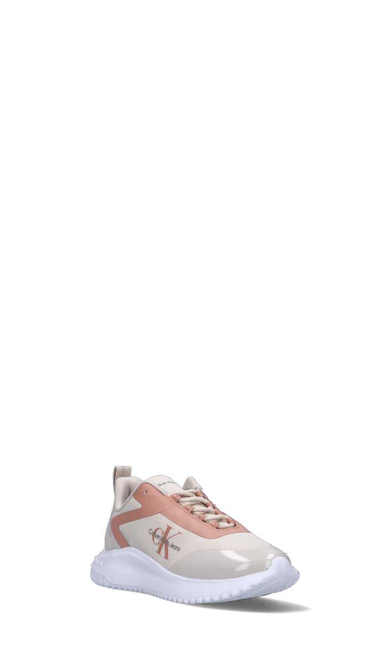 CALVIN KLEIN JEANS Sneaker donna beige/rosa