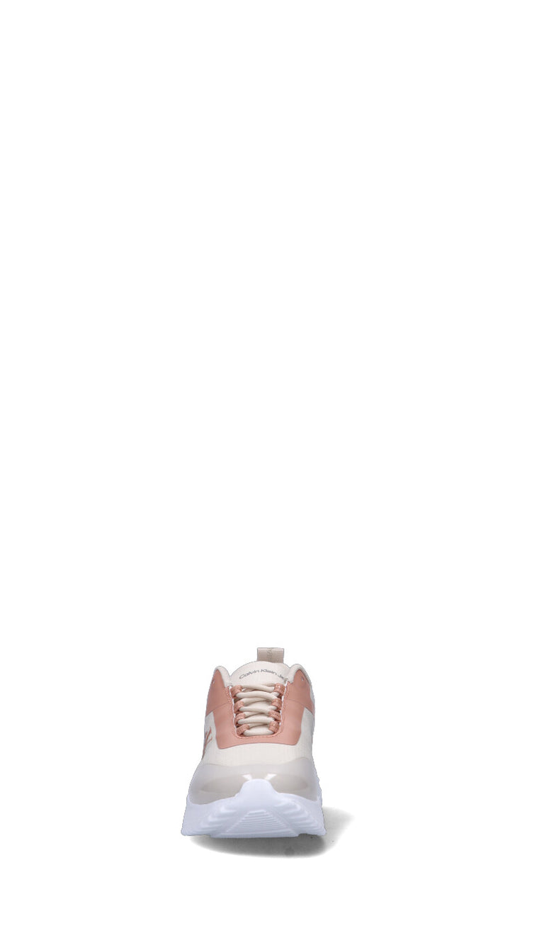 CALVIN KLEIN JEANS Sneaker donna beige/rosa