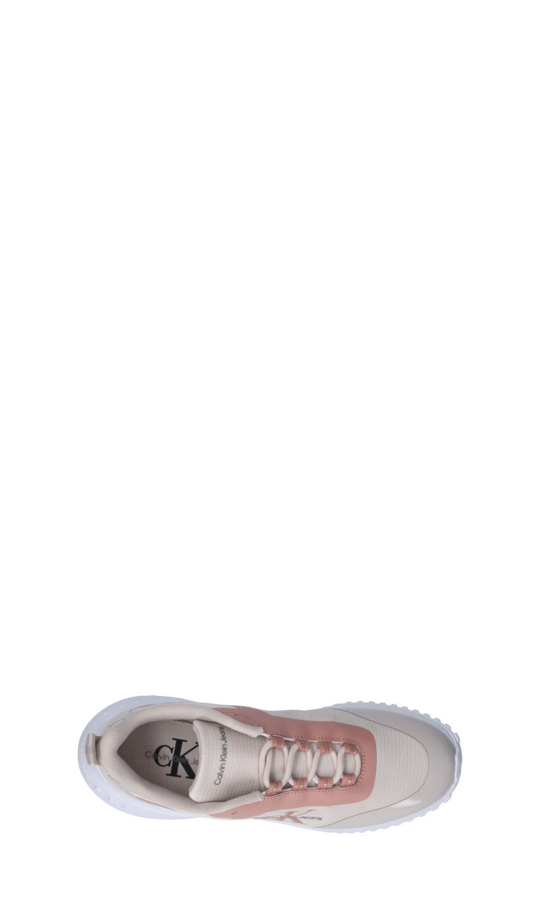 CALVIN KLEIN JEANS Sneaker donna beige/rosa