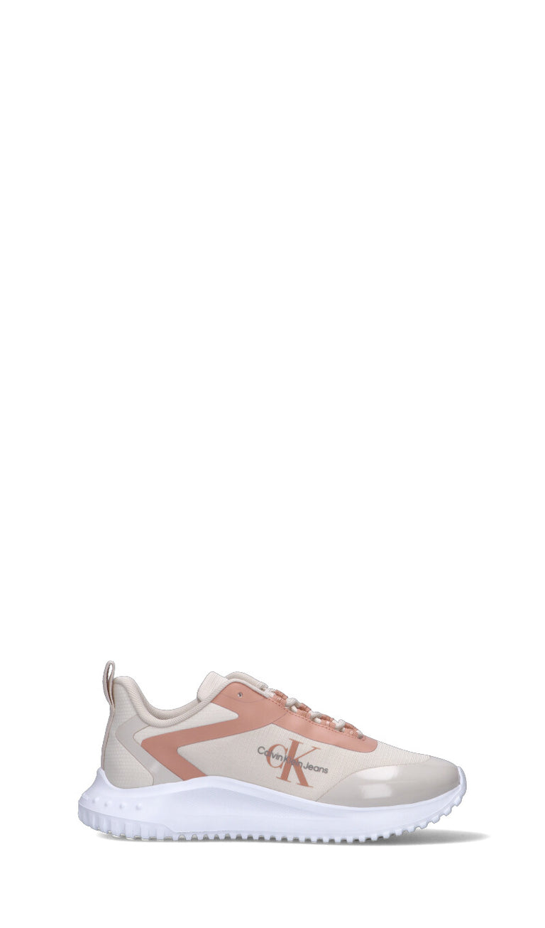 CALVIN KLEIN JEANS Sneaker donna beige/rosa
