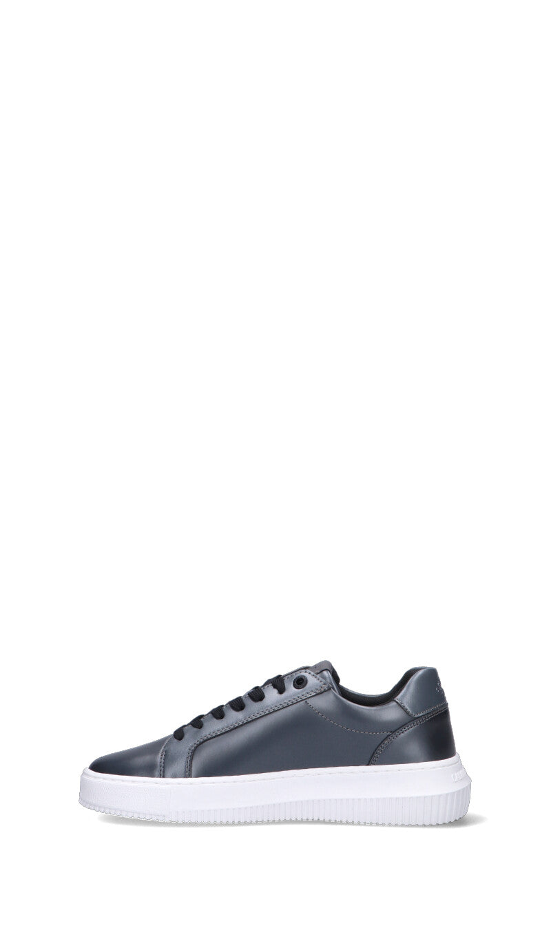 CALVIN KLEIN JEANS Sneaker donna nera in pelle