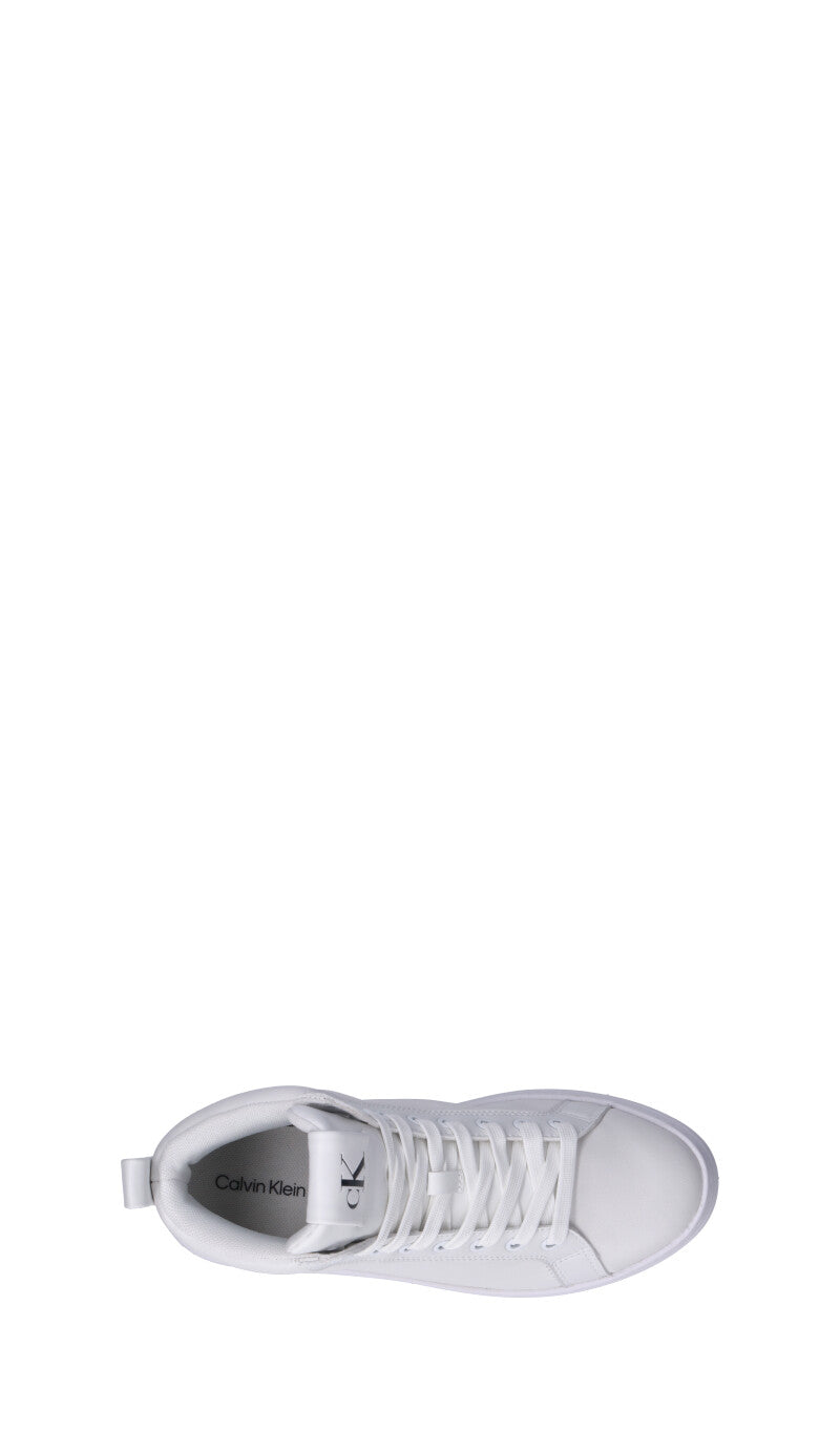 CALVIN KLEIN JEANS Polacco donna bianco in pelle