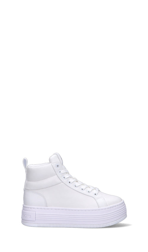 CALVIN KLEIN JEANS Polacco donna bianco in pelle
