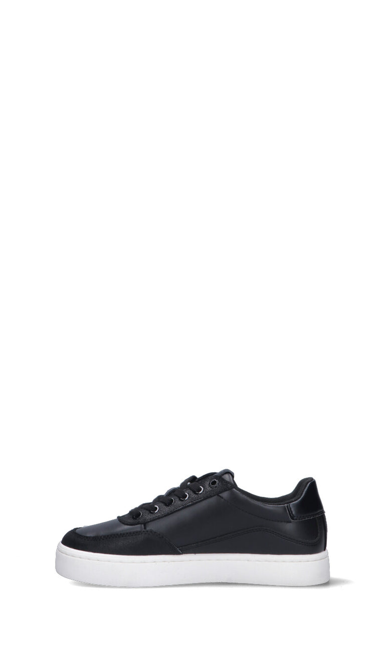 CALVIN KLEIN JEANS Sneaker donna nera in pelle