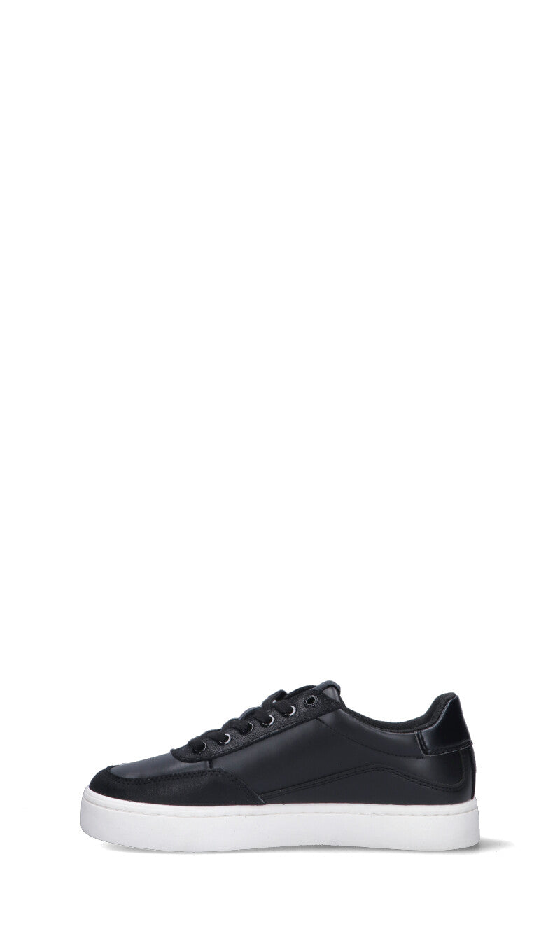 CALVIN KLEIN JEANS Sneaker donna nera in pelle