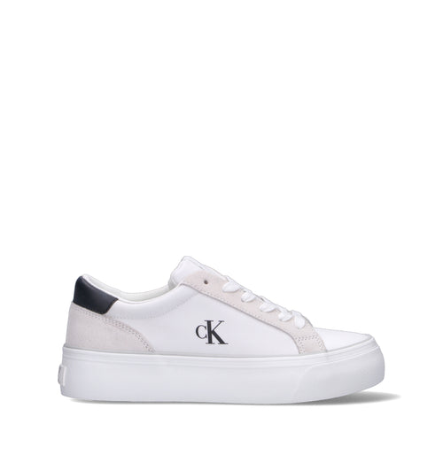 CALVIN KLEIN JEANS Sneaker donna bianca/nera