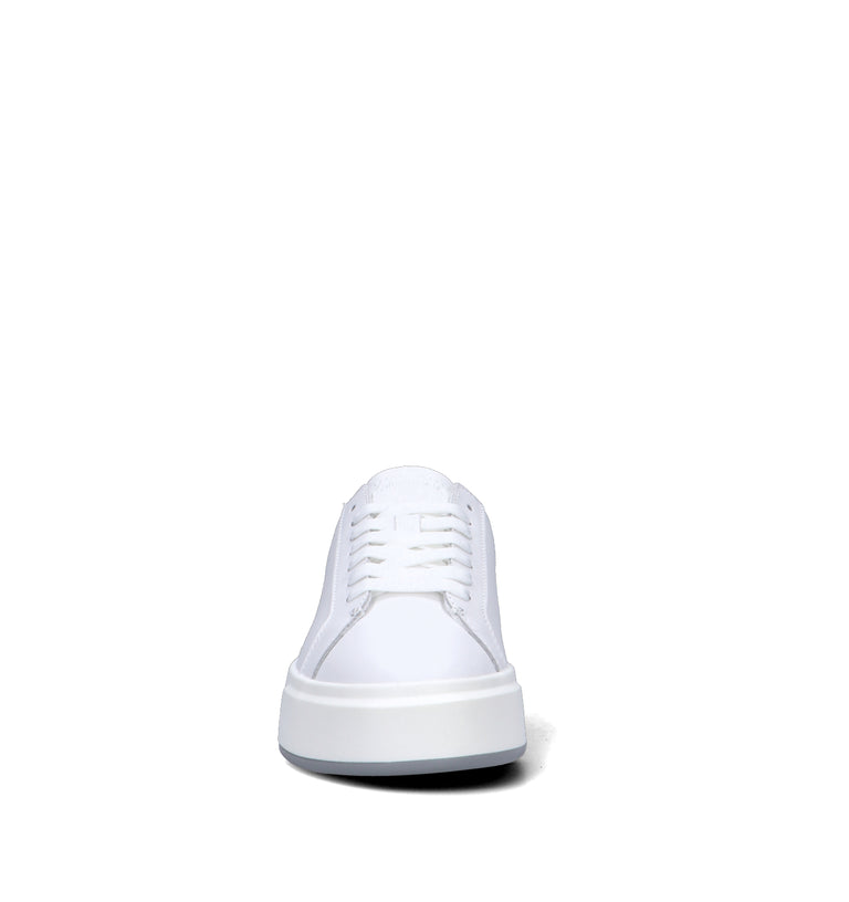 CALVIN KLEIN Sneaker donna bianca in pelle