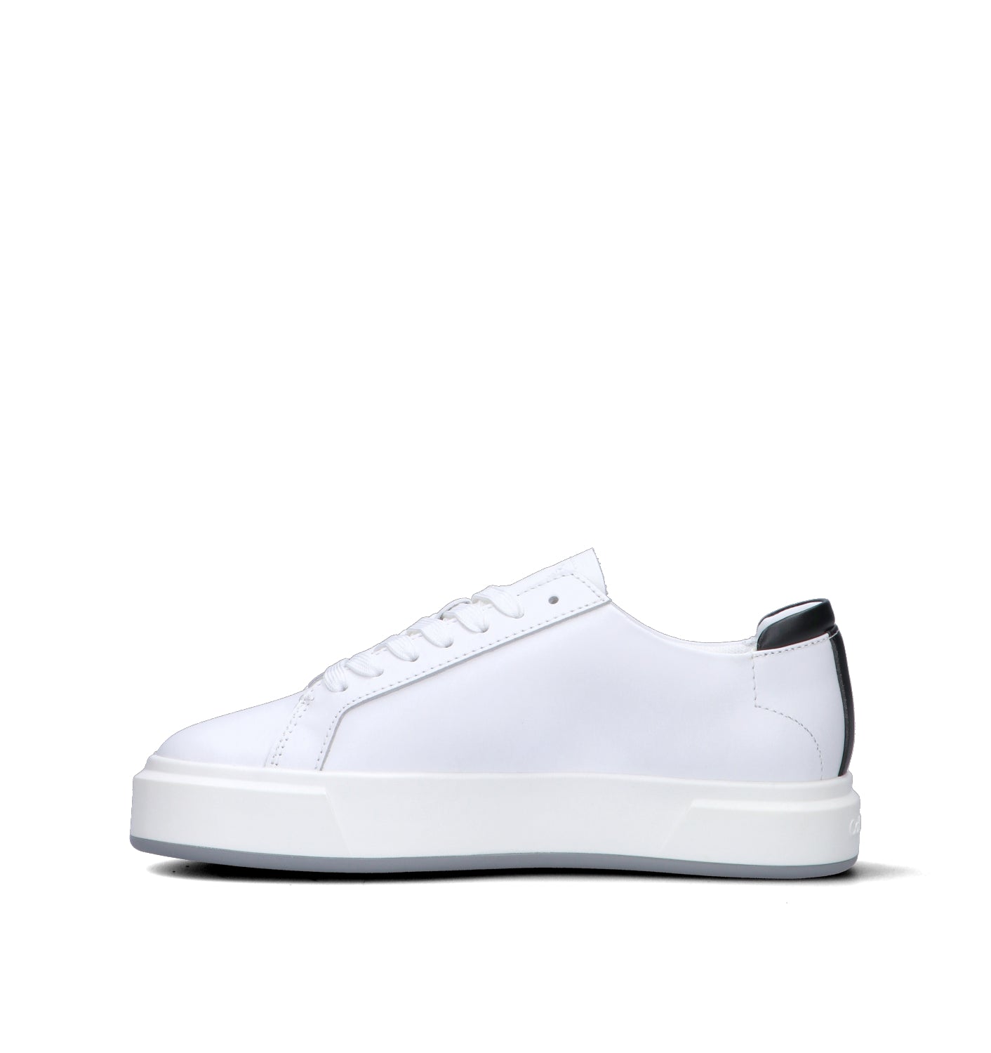 CALVIN KLEIN Sneaker donna bianca in pelle