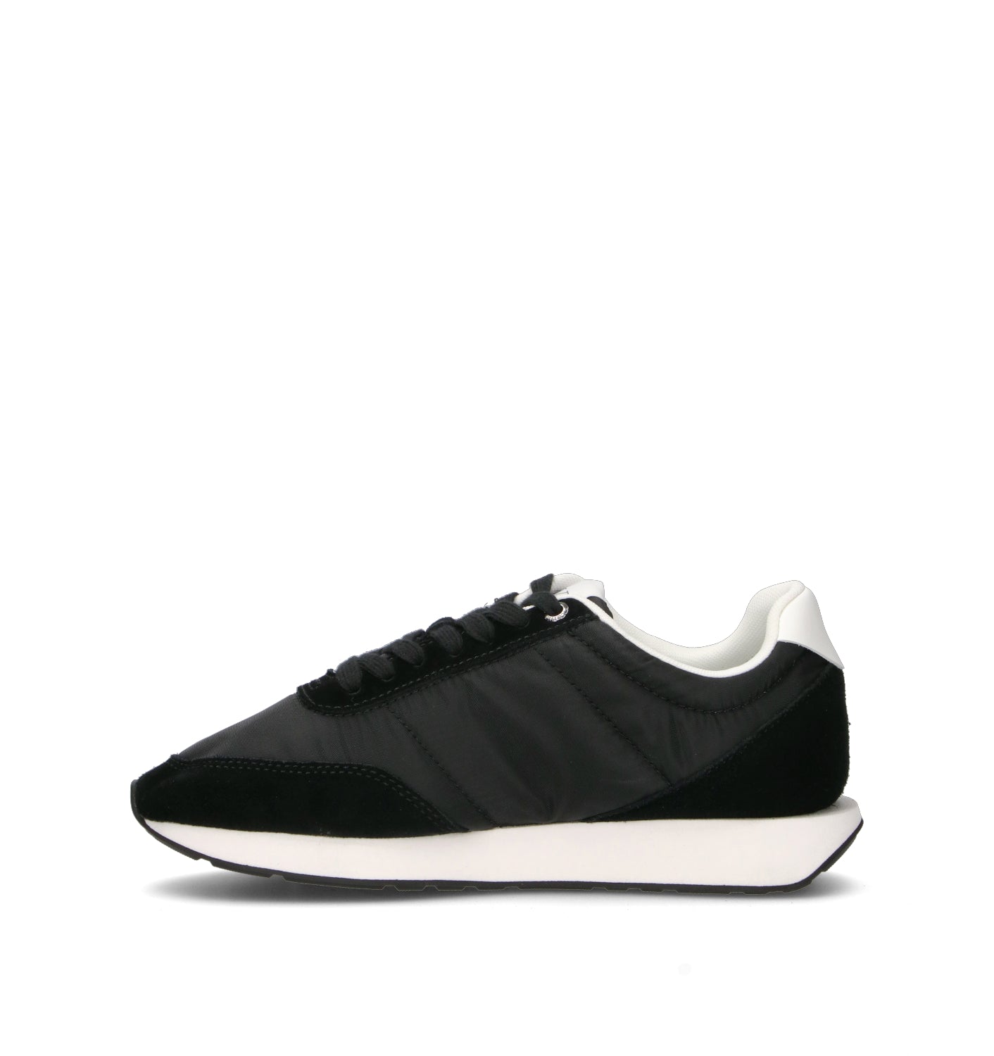 CALVIN KLEIN JEANS Sneaker donna nera in suede