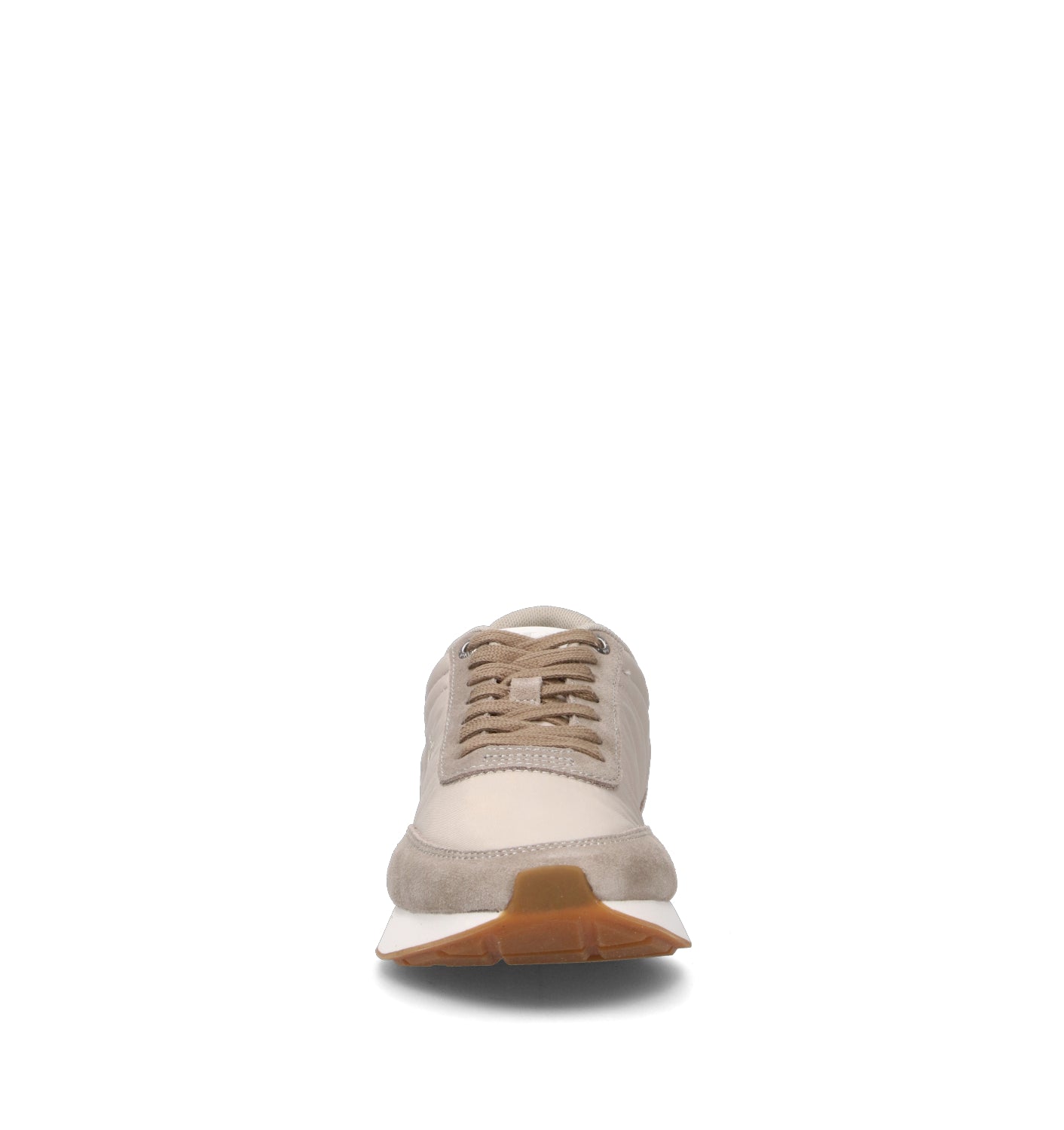 CALVIN KLEIN JEANS Sneaker donna beige in suede