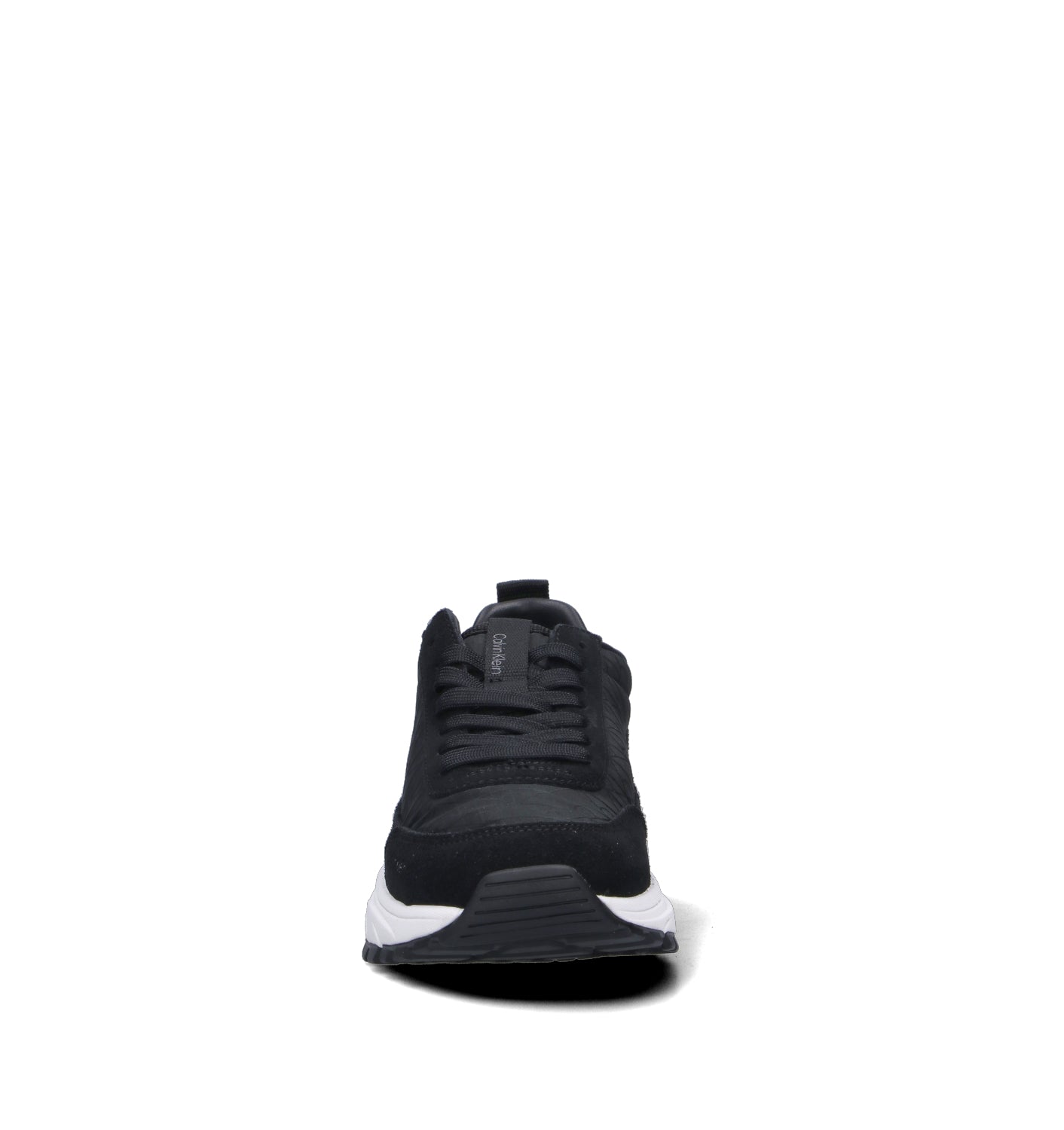 CALVIN KLEIN JEANS Sneaker donna nera in suede